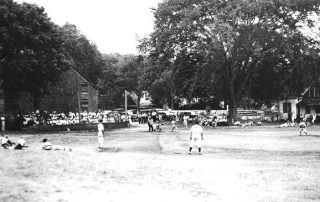 Baseball game at casino field